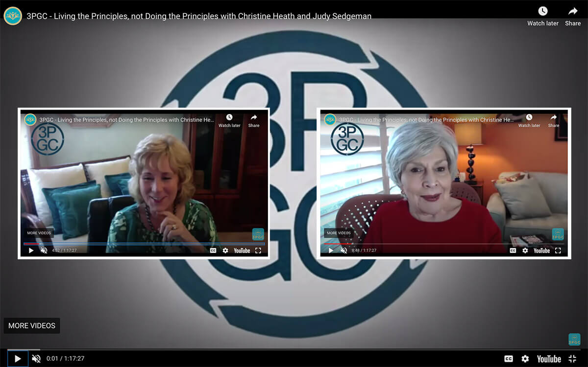 3PGC Webinar with Christine Heath and Judy Sedgeman